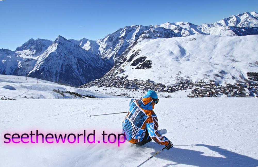 Ski resort Les Deux Alpes (LES DEUX ALPES), France