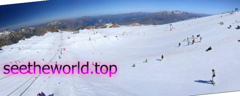 Ski resort Les Deux Alpes (LES DEUX ALPES), France
