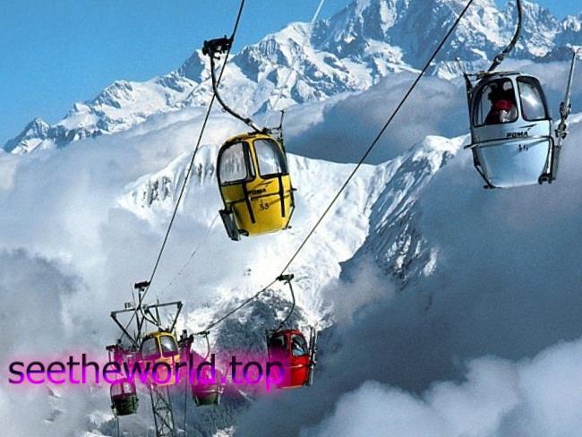 Ski resorts of France
