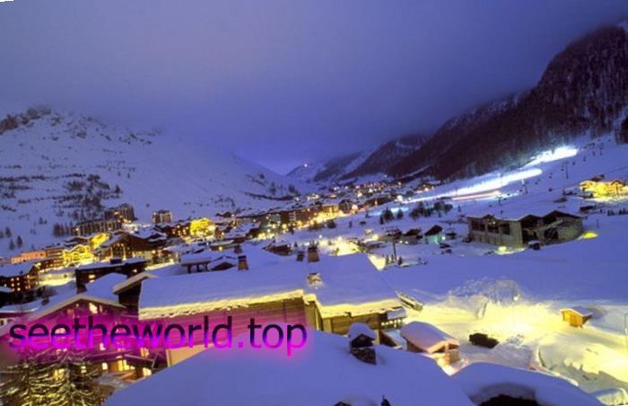 Ski resorts of France