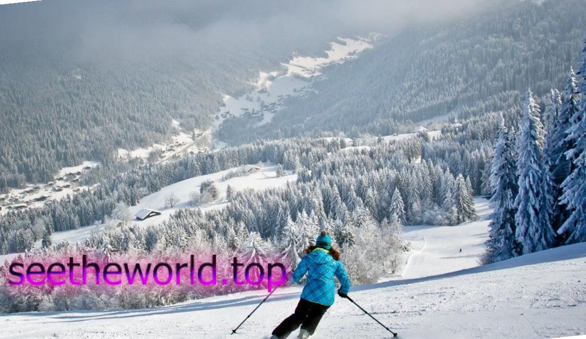 Morzine ski resort, France