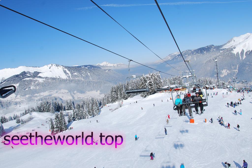 Morzine ski resort, France