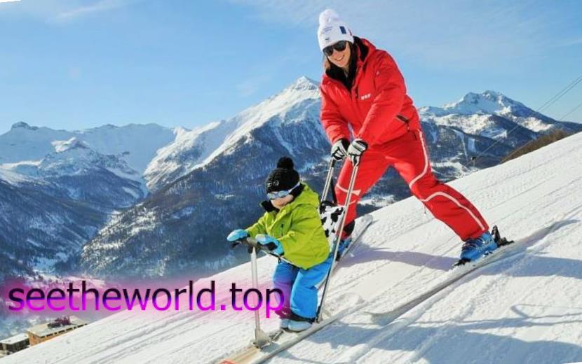 Morzine ski resort, France