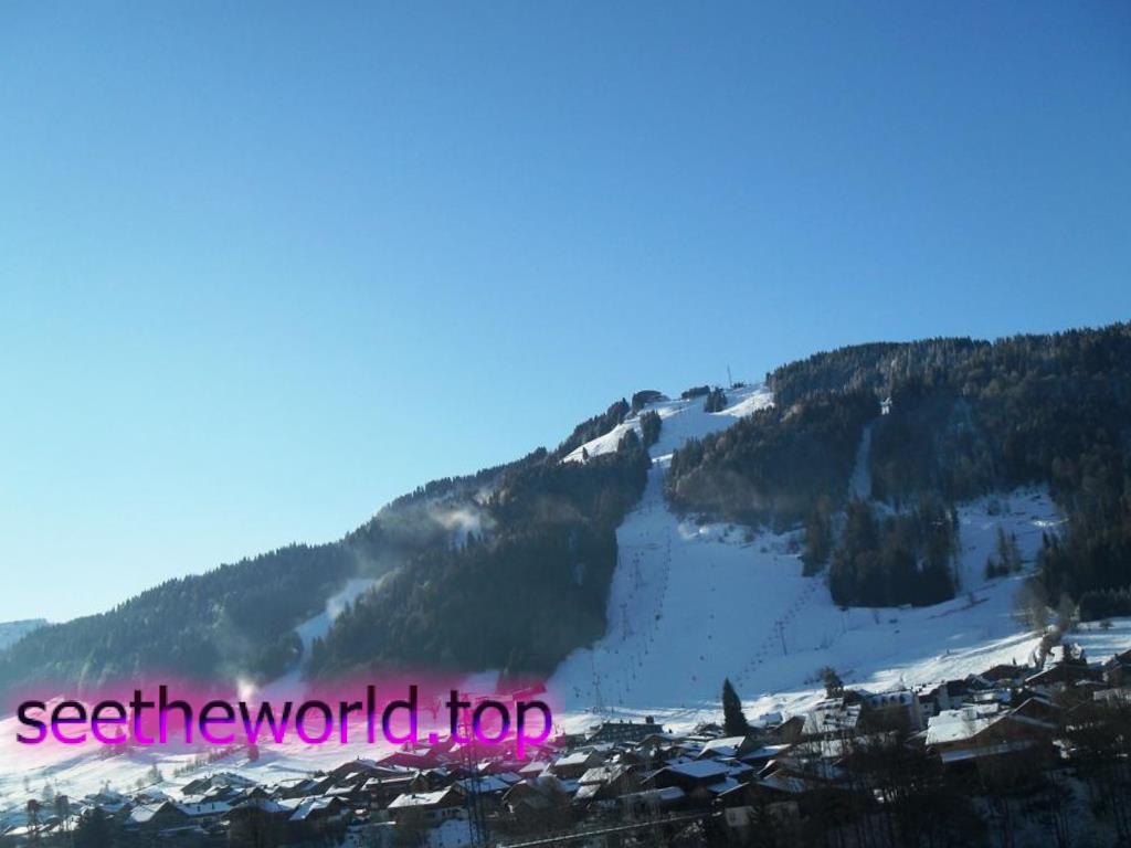 Morzine ski resort, France