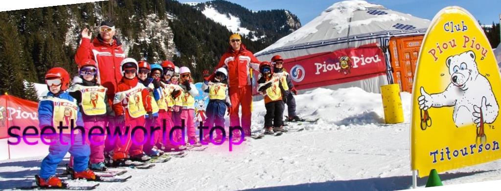 Morzine ski resort, France