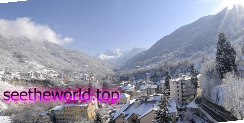 Brides les Bains ski resort, France