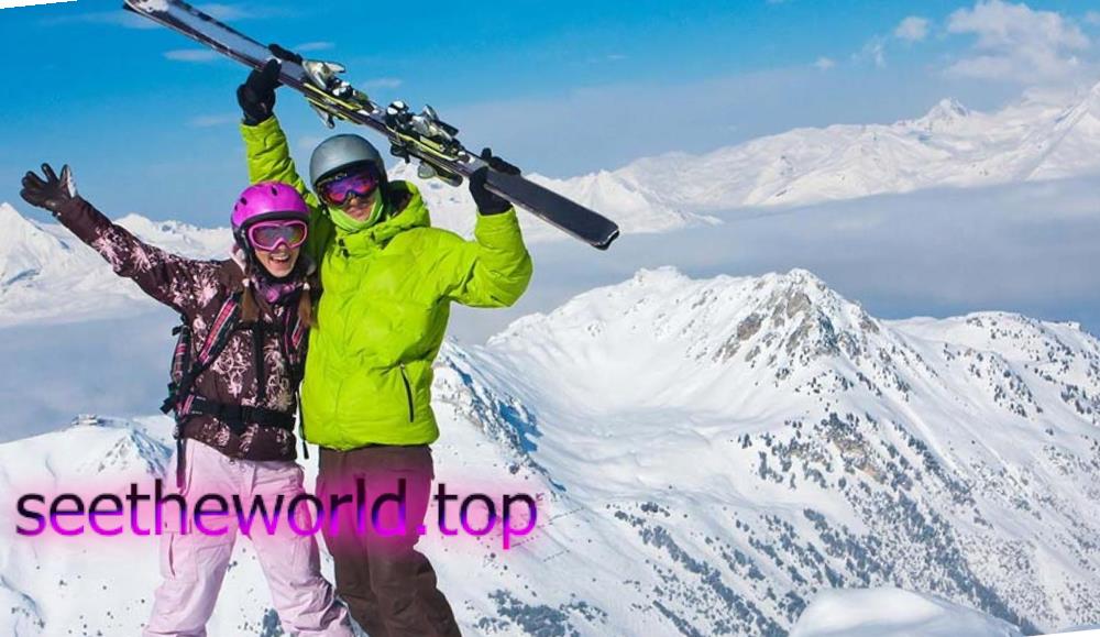 Brides les Bains ski resort, France