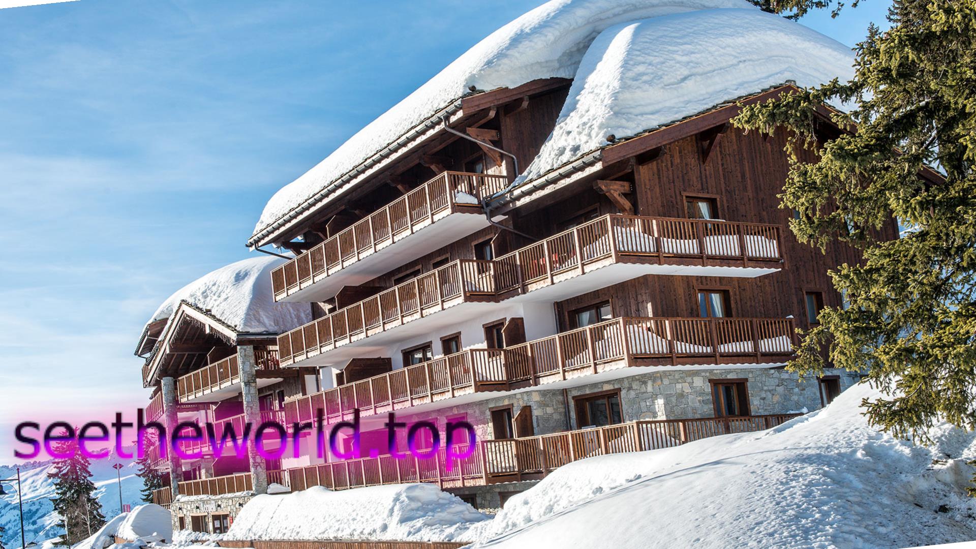 Les Gets ski resort, France
