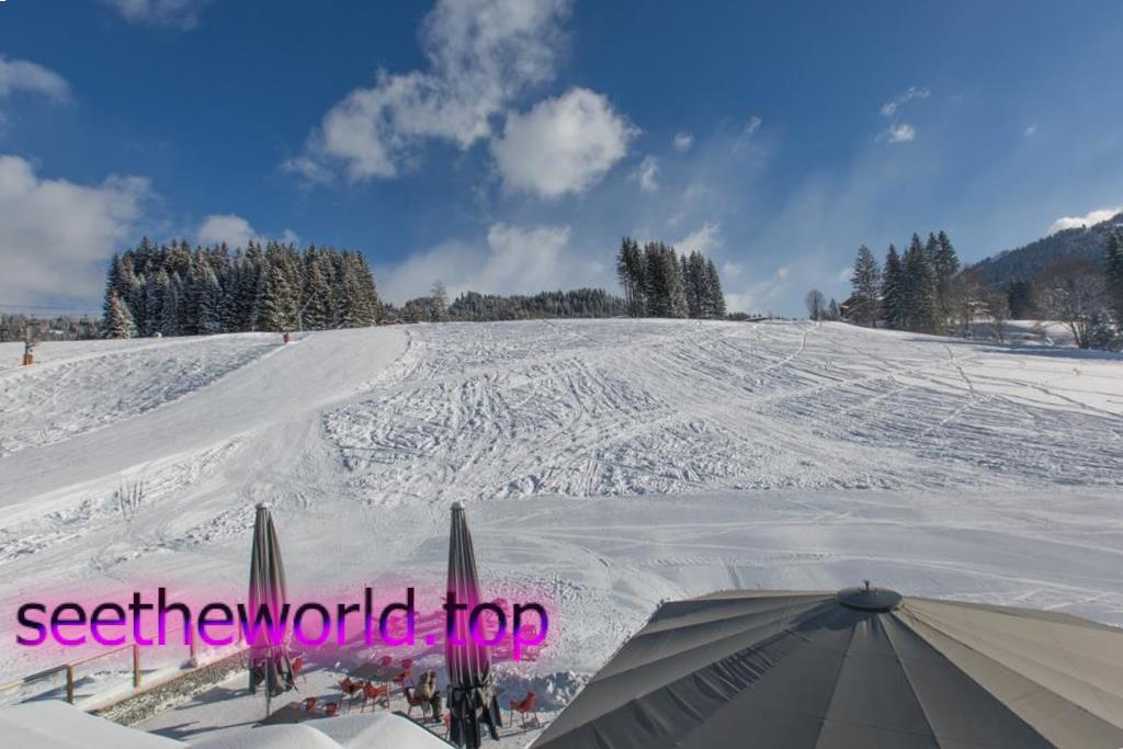 Les Gets ski resort, France