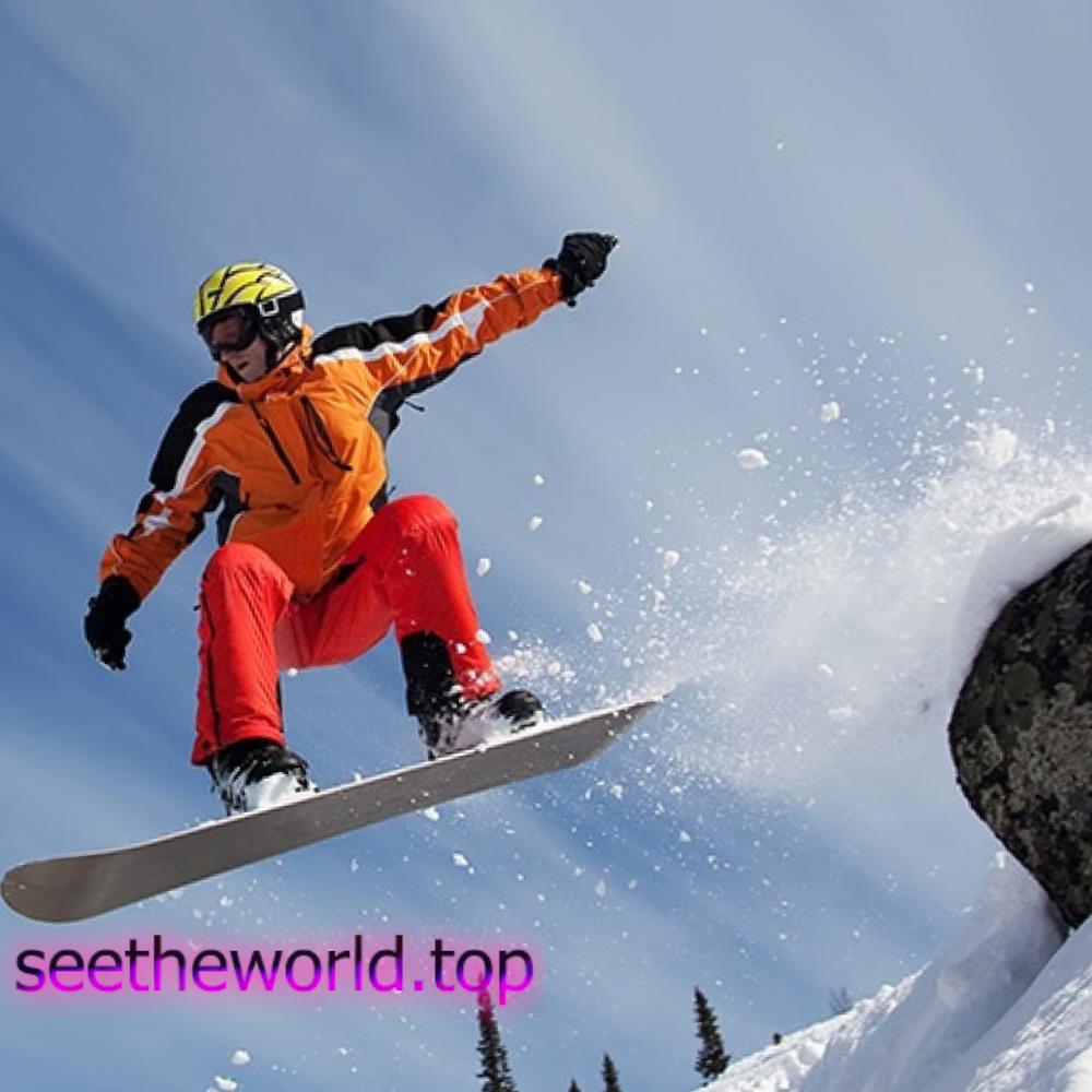Les Gets ski resort, France