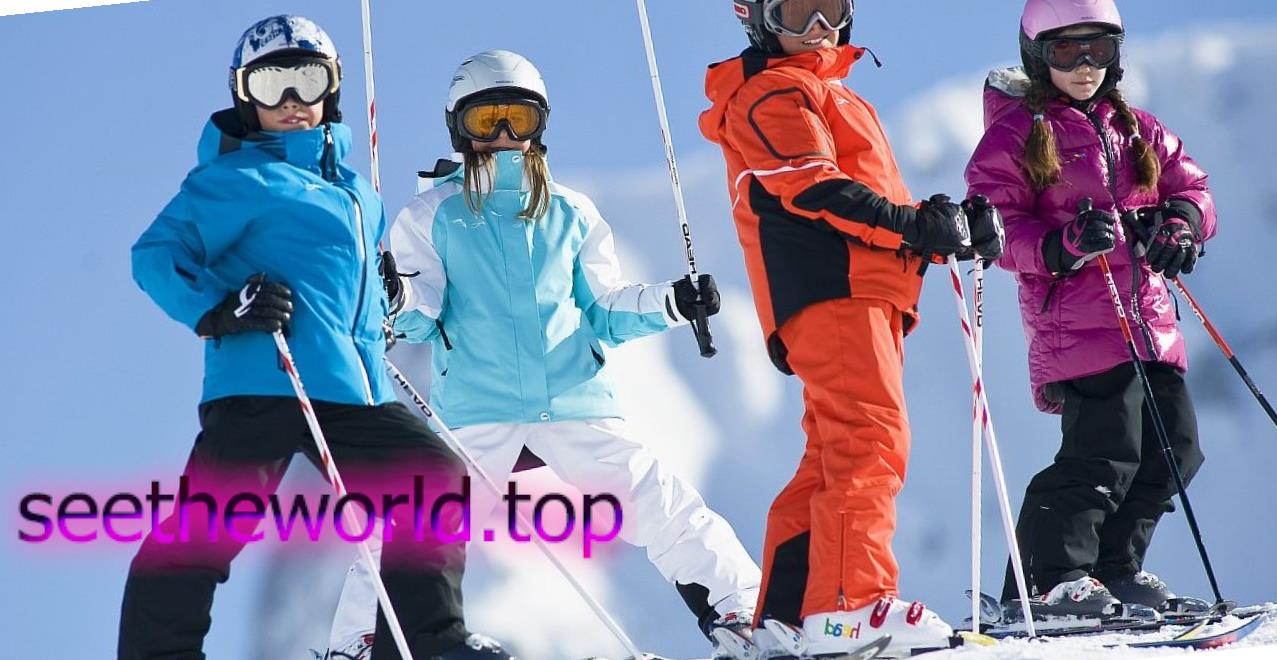 Les Gets ski resort, France
