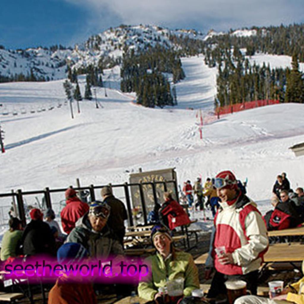 Les Gets ski resort, France