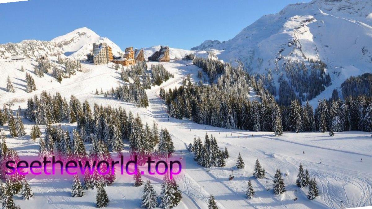 Ski resort Avoriaz (Avoriaz), France