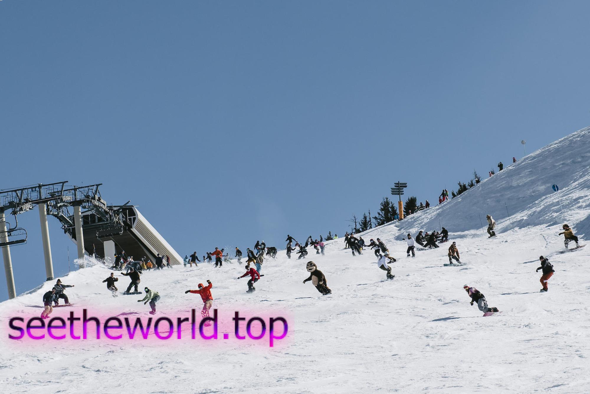Ski resort Avoriaz (Avoriaz), France