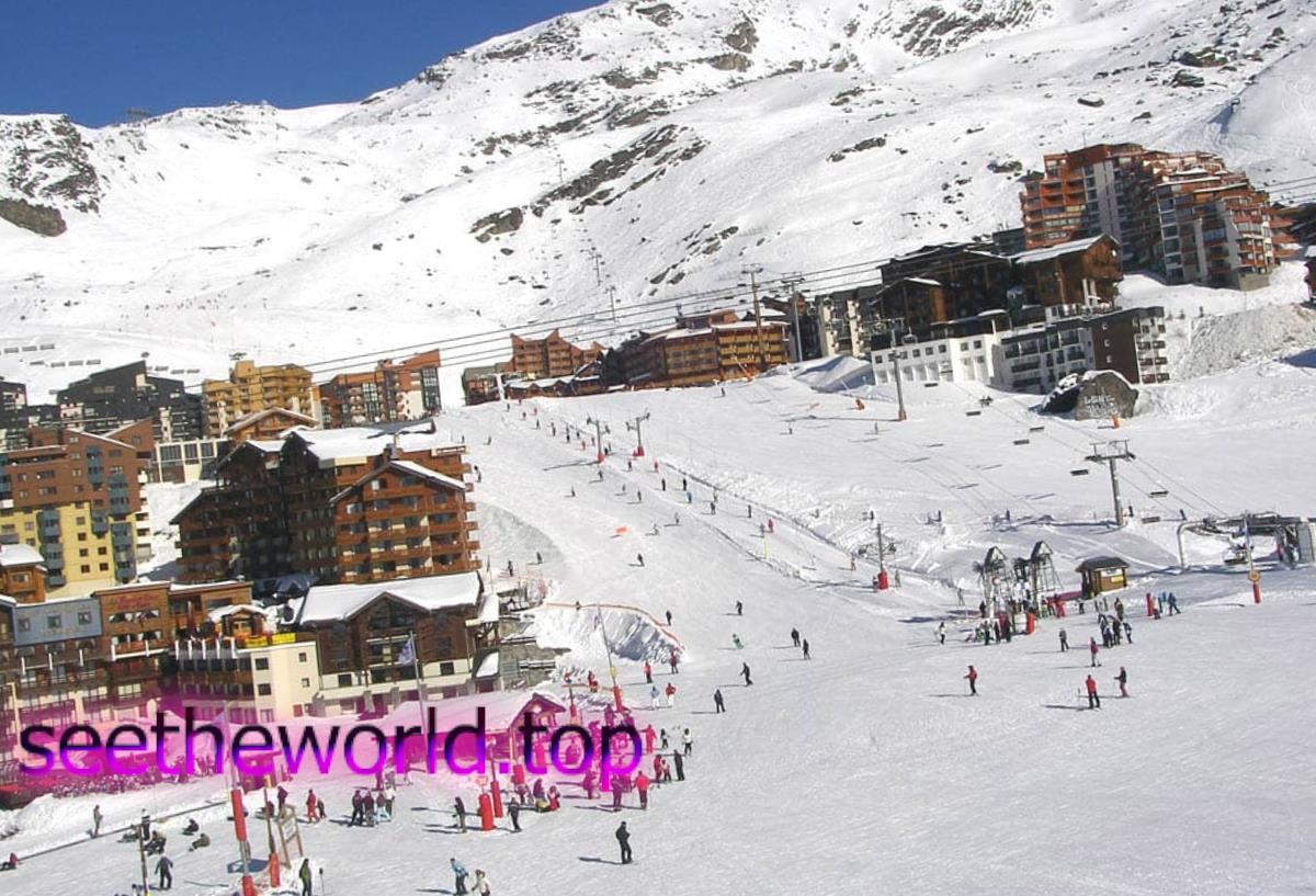 Ski resort Val Thorens (Val Thorens), France