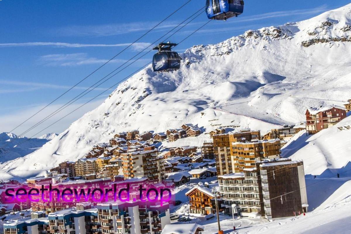 Ski resort Val Thorens (Val Thorens), France