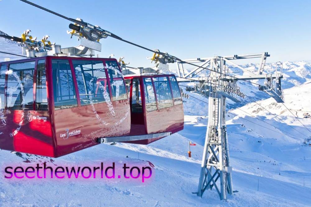 Ski resort Val Thorens (Val Thorens), France