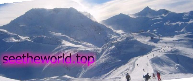 Ski resort Val Thorens (Val Thorens), France