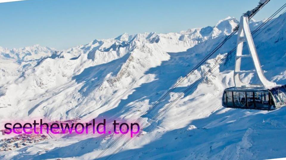 Ski resort Val Thorens (Val Thorens), France