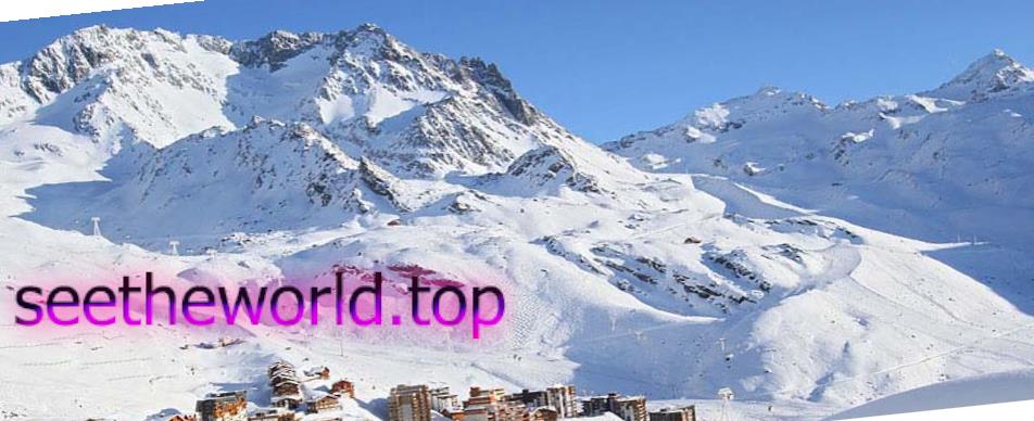 Ski resort Val Thorens (Val Thorens), France