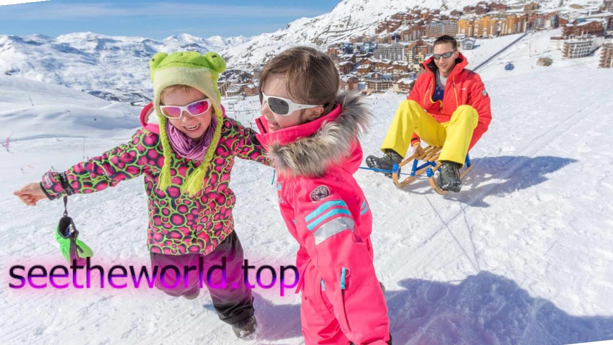 Ski resort Val Thorens (Val Thorens), France