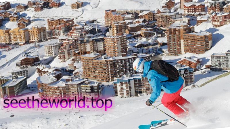 Ski resort Val Thorens (Val Thorens), France