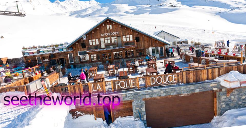 Ski resort Val Thorens (Val Thorens), France