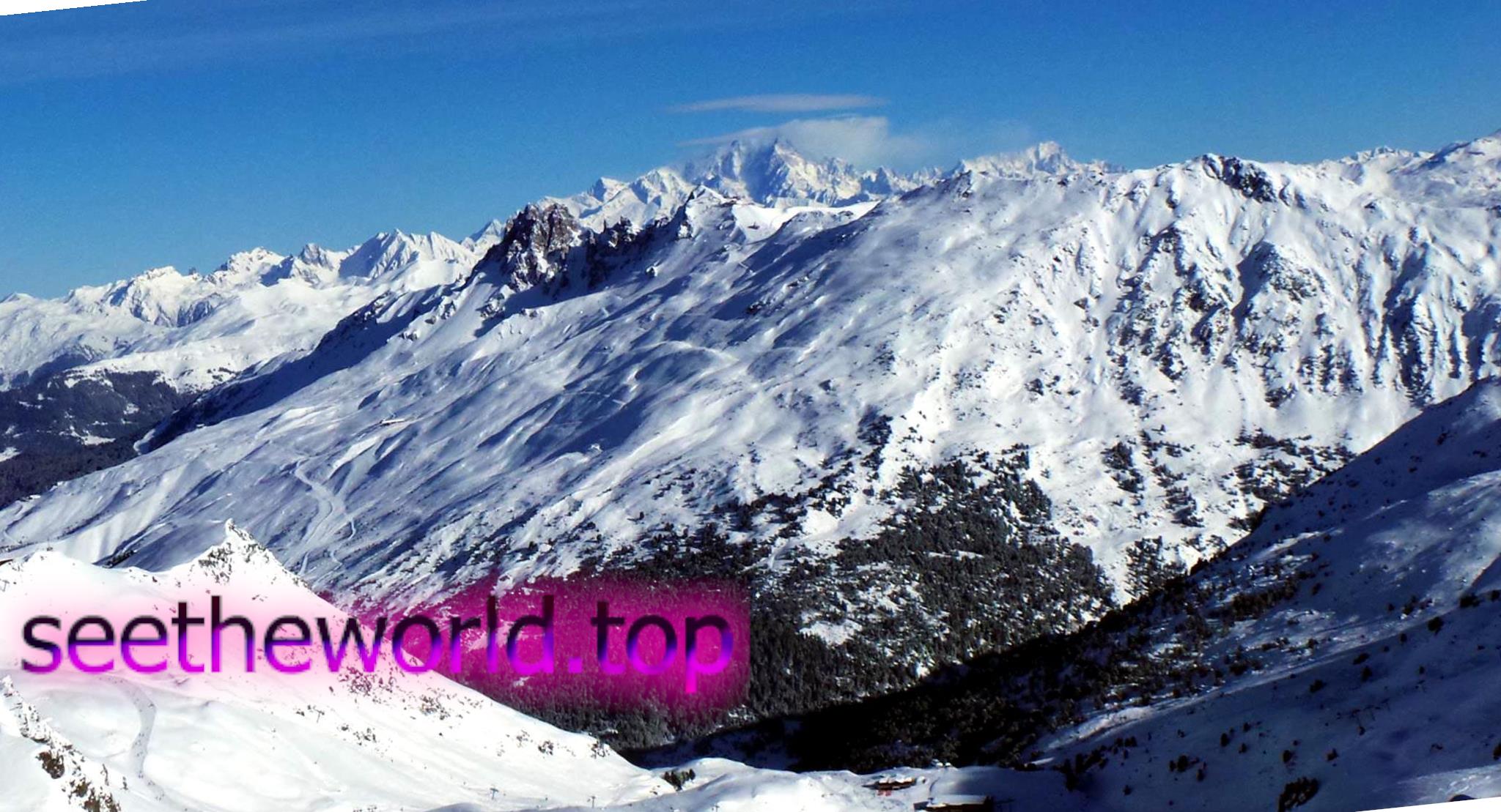 Ski resort Meribel (Meribel), France