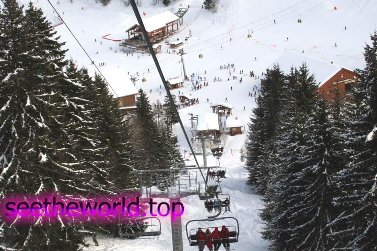 Ski resort Meribel (Meribel), France