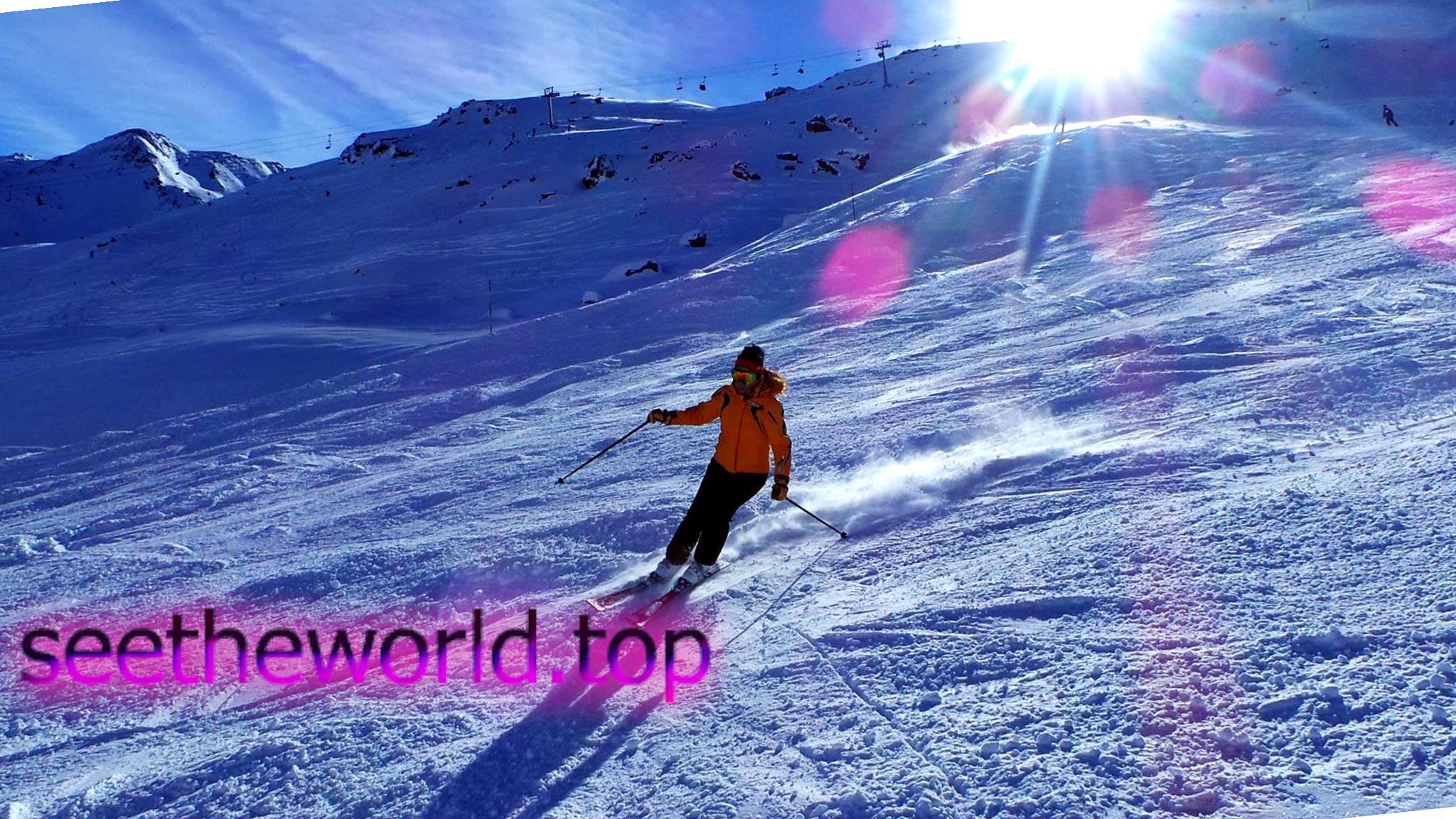 Ski resort Meribel (Meribel), France