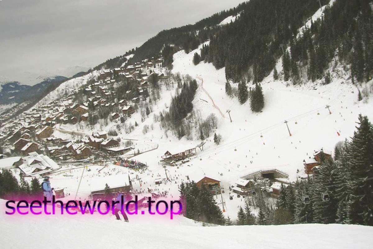 Ski resort Meribel (Meribel), France