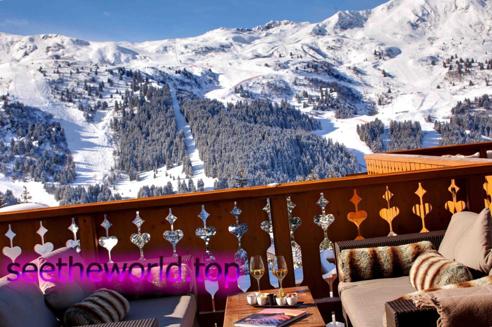 Ski resort Meribel (Meribel), France