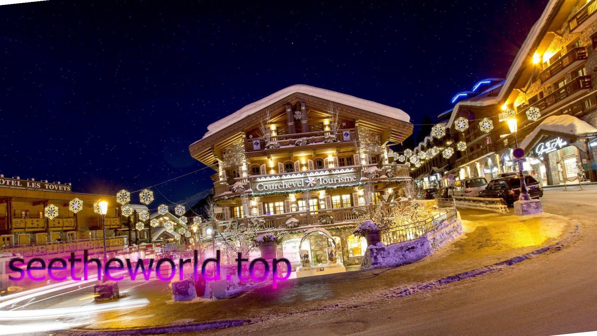 Ski resort Courchevel (Courchevel), France