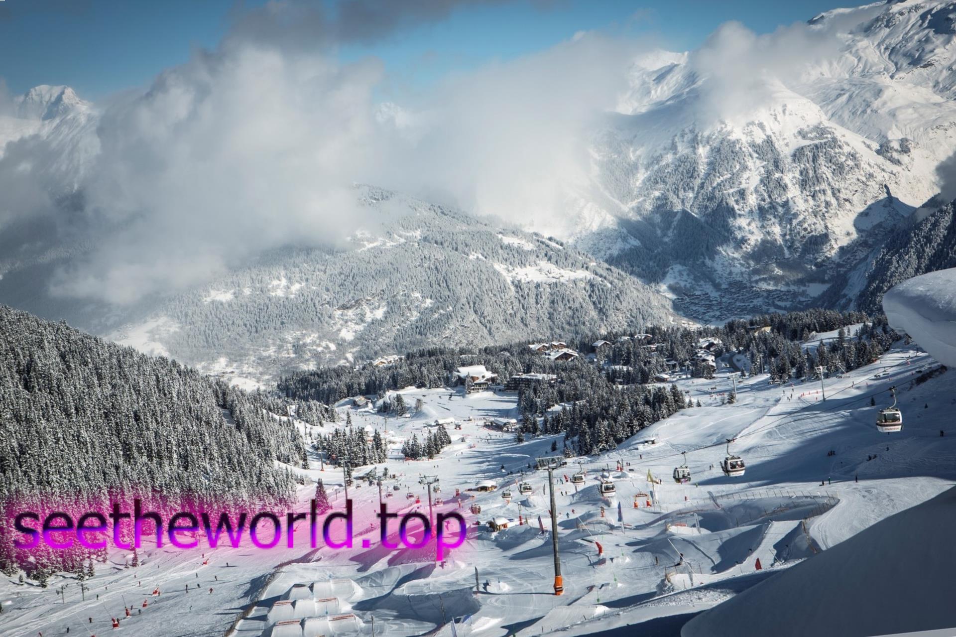 Ski resort Courchevel (Courchevel), France