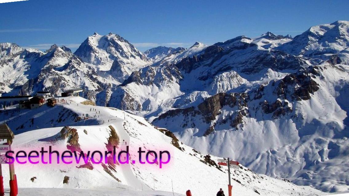 Ski resort Courchevel (Courchevel), France