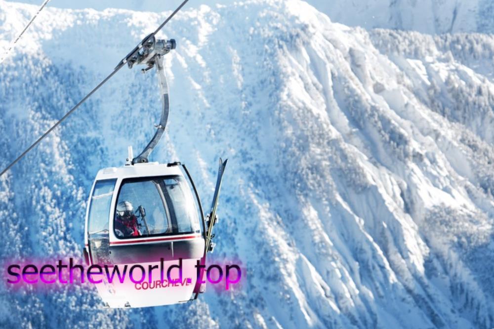 Ski resort Courchevel (Courchevel), France