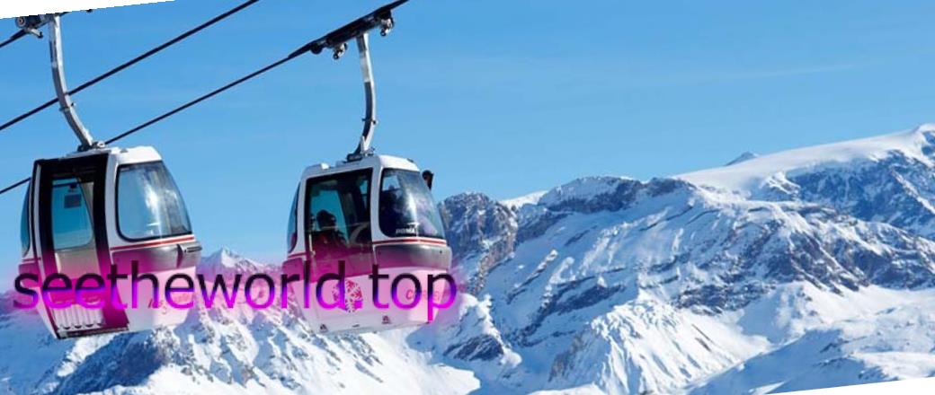 Ski resort Courchevel (Courchevel), France