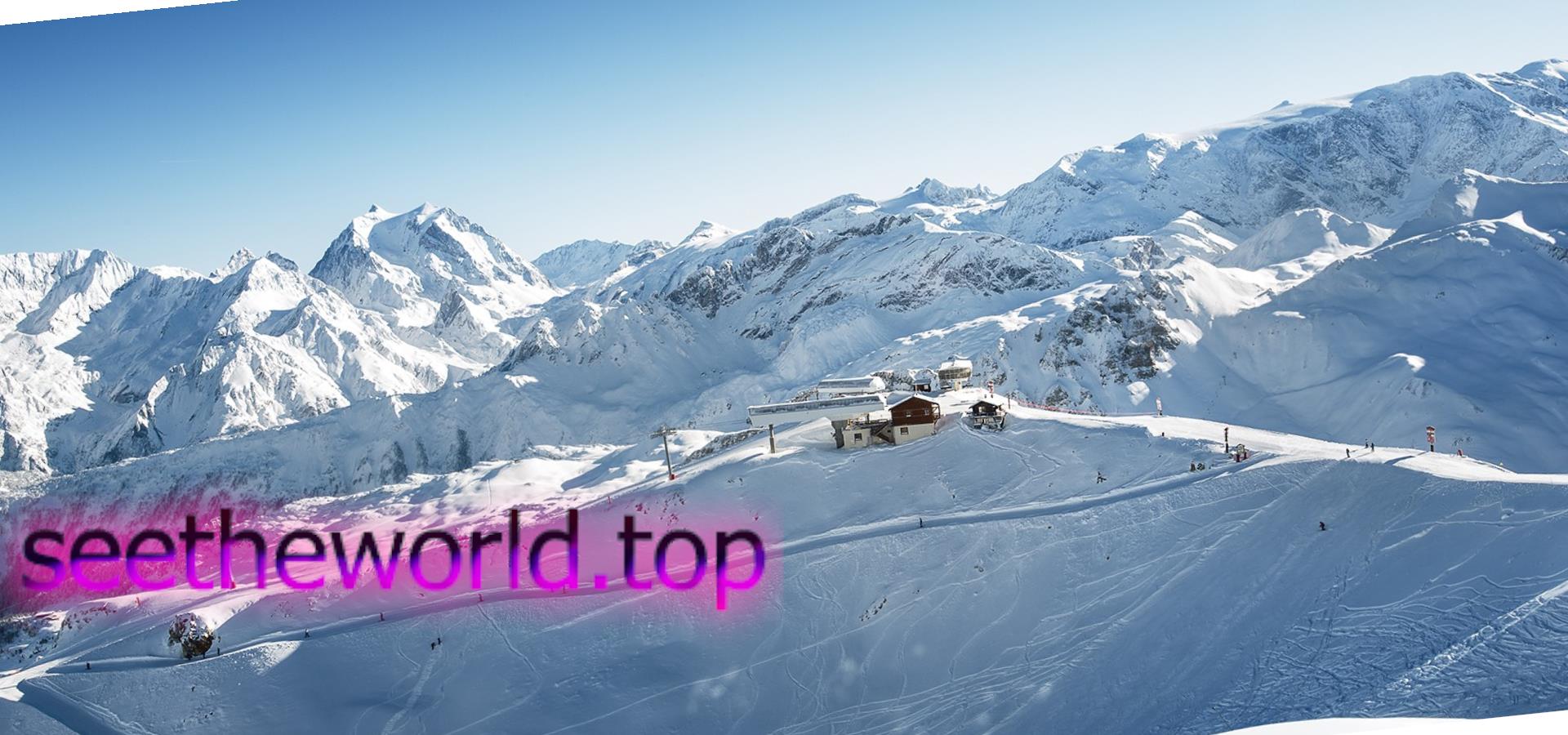 Ski resort Courchevel (Courchevel), France