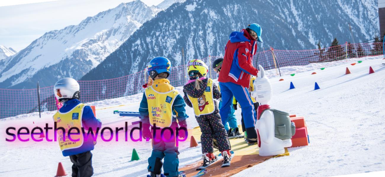 Ski resort Courchevel (Courchevel), France