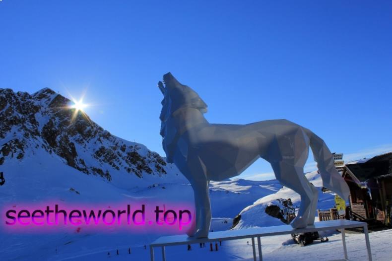 Ski resort Courchevel (Courchevel), France