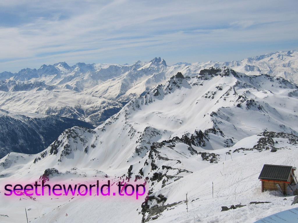 Ski resort Courchevel (Courchevel), France