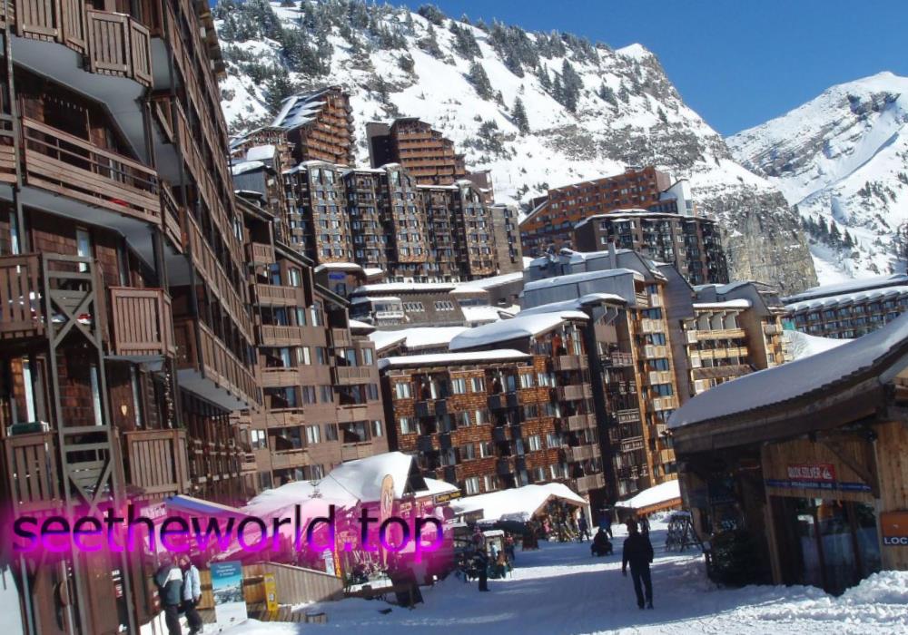 Ski resorts of France