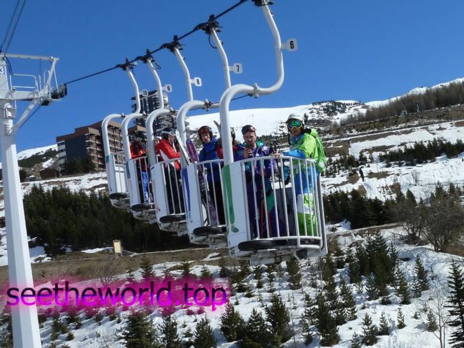 Les Ménuires ski resort, France
