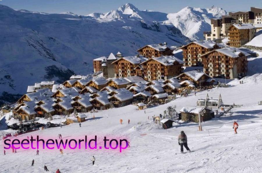 Ski resorts of France