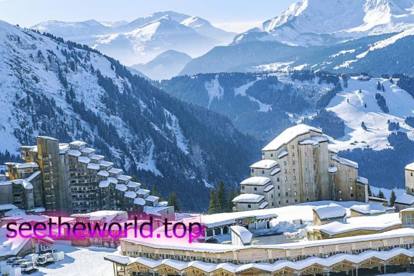 Ski resorts of France
