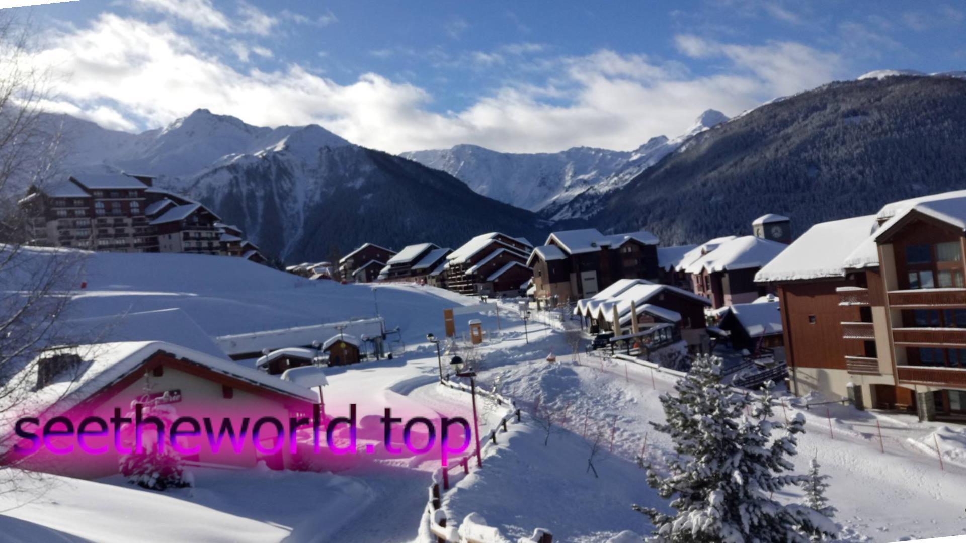 Ski resort Peisey-Vallandry (Peisey-Vallandry), France