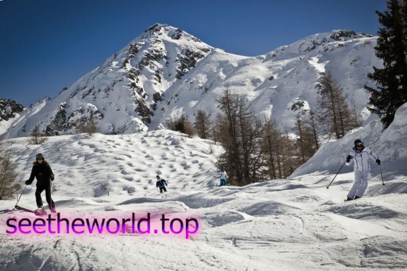 Ski resort Peisey-Vallandry (Peisey-Vallandry), France