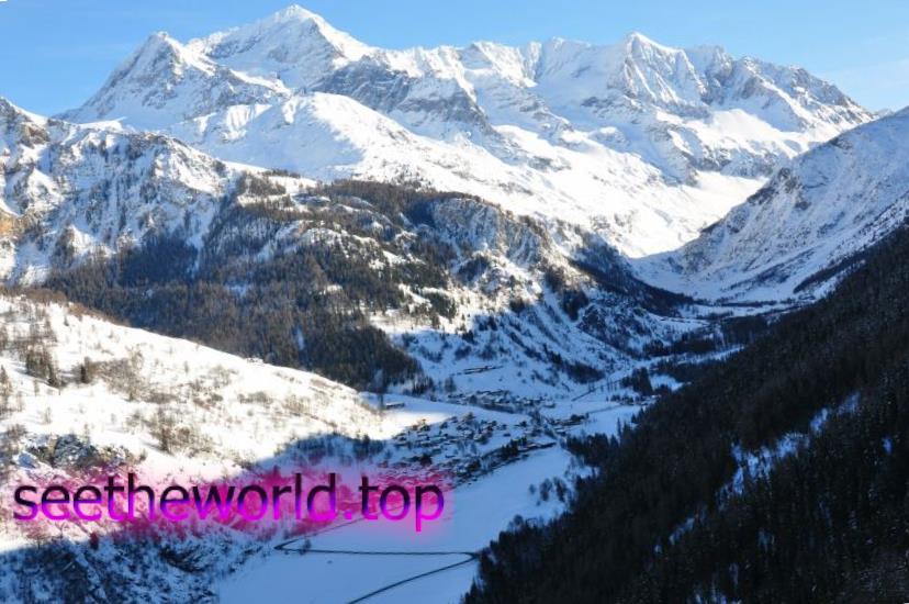 Ski resort Peisey-Vallandry (Peisey-Vallandry), France