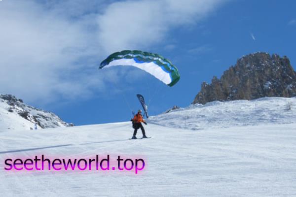 Ski resort Peisey-Vallandry (Peisey-Vallandry), France