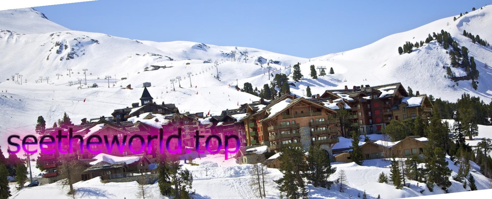 Les Arks ski resort, France
